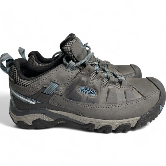 Keen Dry Waterproof Women's 6.5 Hiking Athletic Shoes Sneakers Gray Blue - Picture 1 of 10